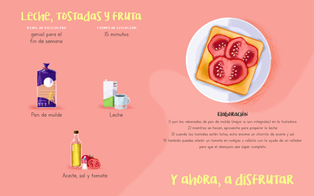 receta tostadas con aceite